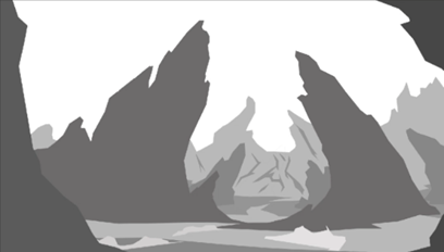 Композиционный поиск (вариант), эскиз.