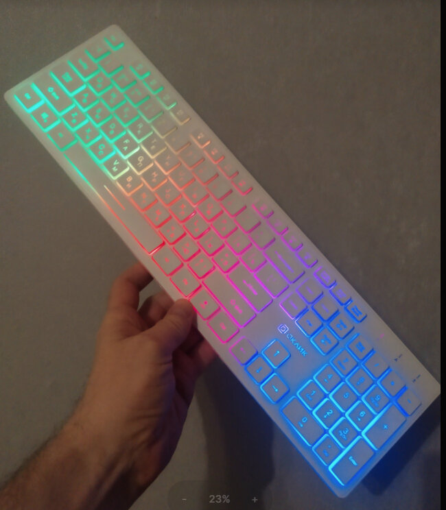 Клавиатура Logitech K800 Wireless Illuminated Keyboard (920-002395)