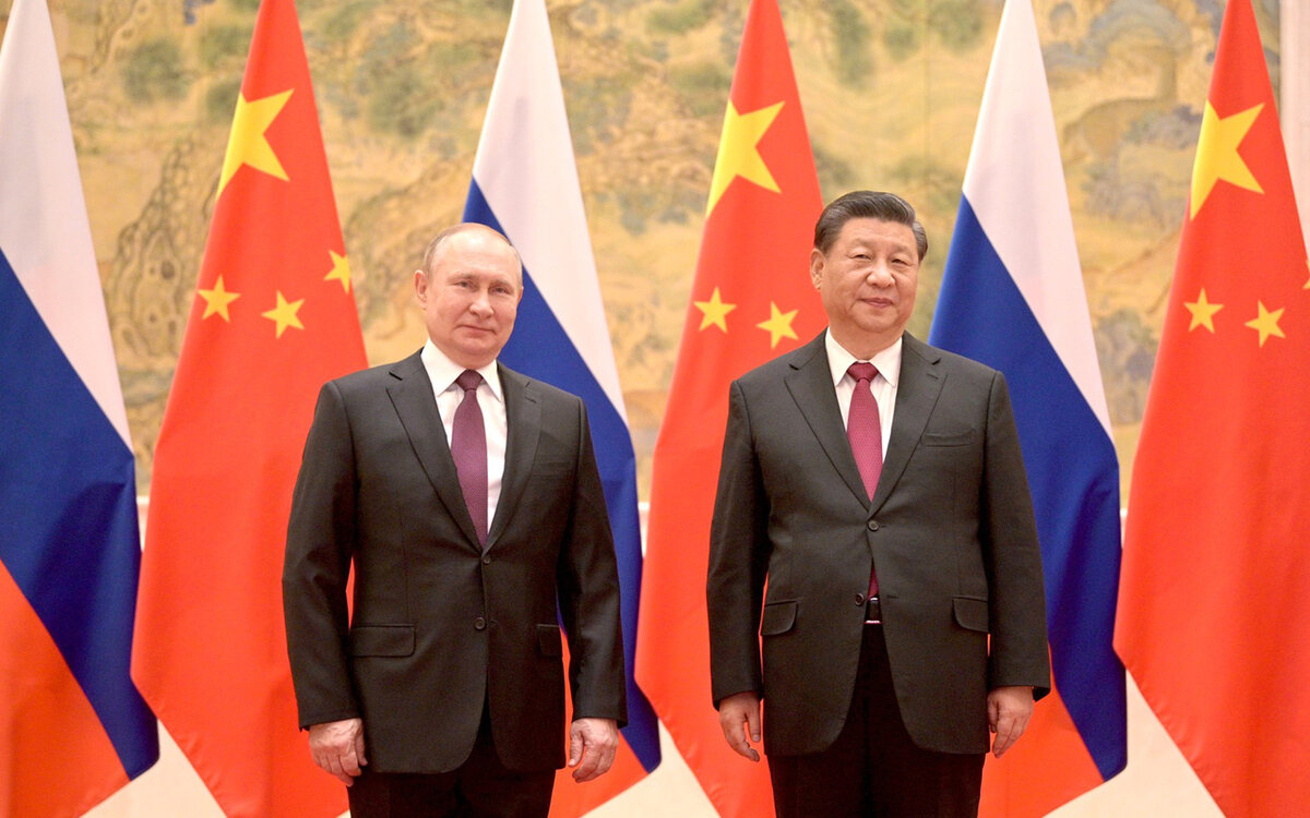 Главы стран будут совместно противостоять США.  Фото: Kremlin Pool / Global Look Press / globallookpress.com