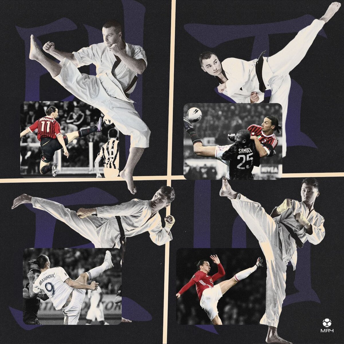 Златан Ибрагимович. Фото Telegram-канал «МЯЧ Production»