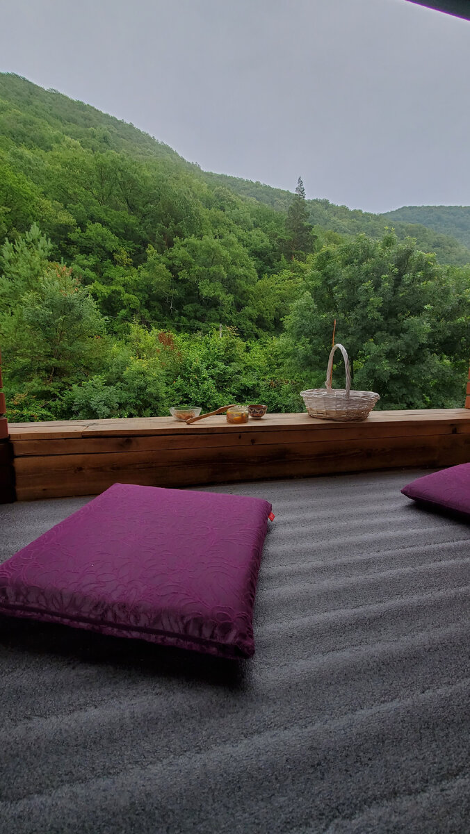 Вид с террасы 2-го этажа