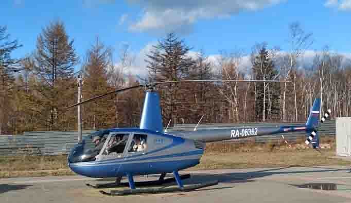 Вертолет, пришедший на помощь.