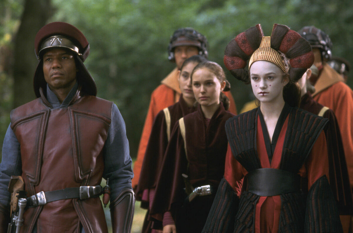    Кира Найтли в фильме «Звёздные войны: Эпизод 1 – Скрытая угроза»Кинопоиск