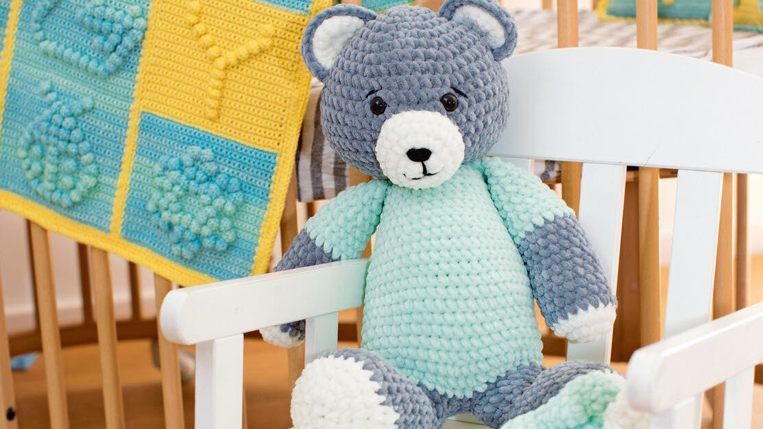    Вязаная игрушка – мишка