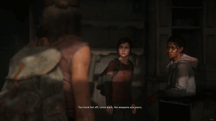 Персонажи мощно вспотели от простого разговора