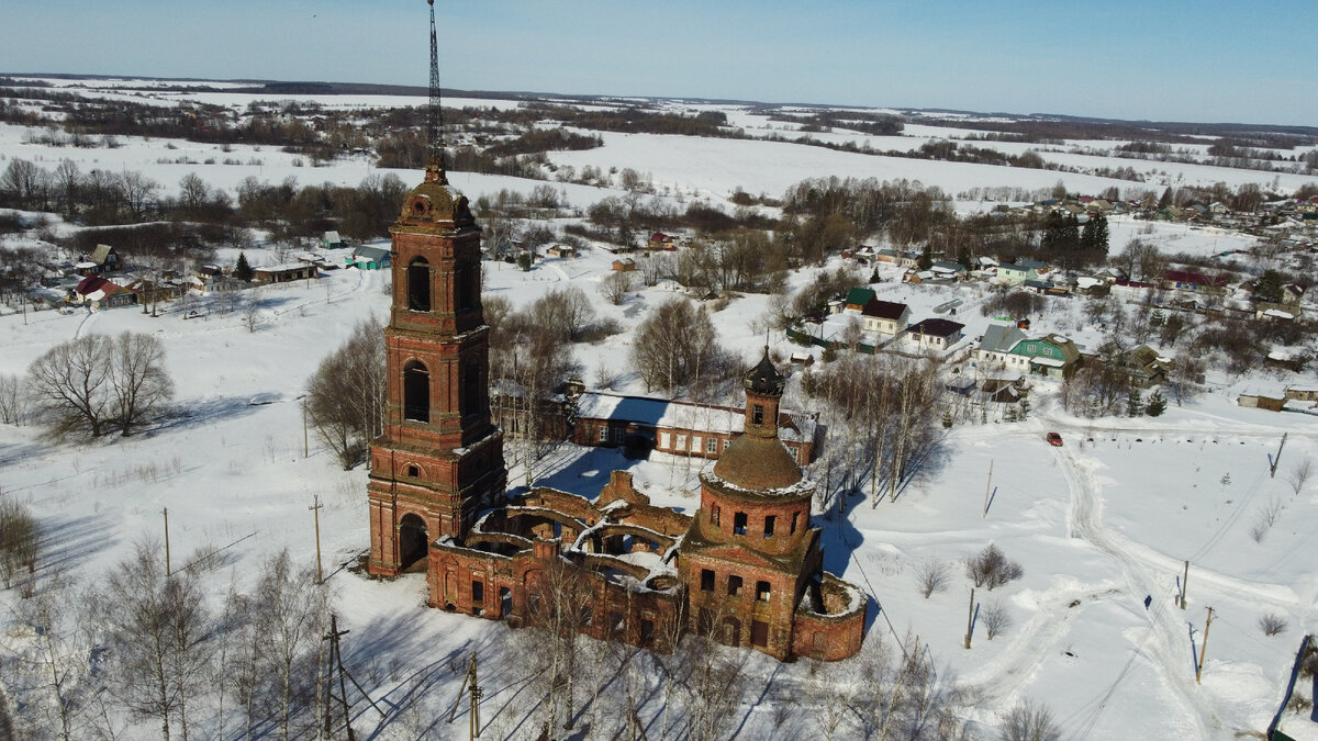 Церковь Спаса Всемилостивого в Клементьево