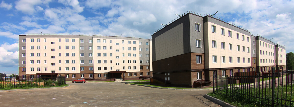 6-ти и 4-этажный жилые дома из ЛСТК с пенобетоном в Обнинске