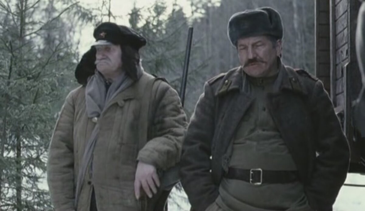 Команда охранников Анохина. Кадр из фильма