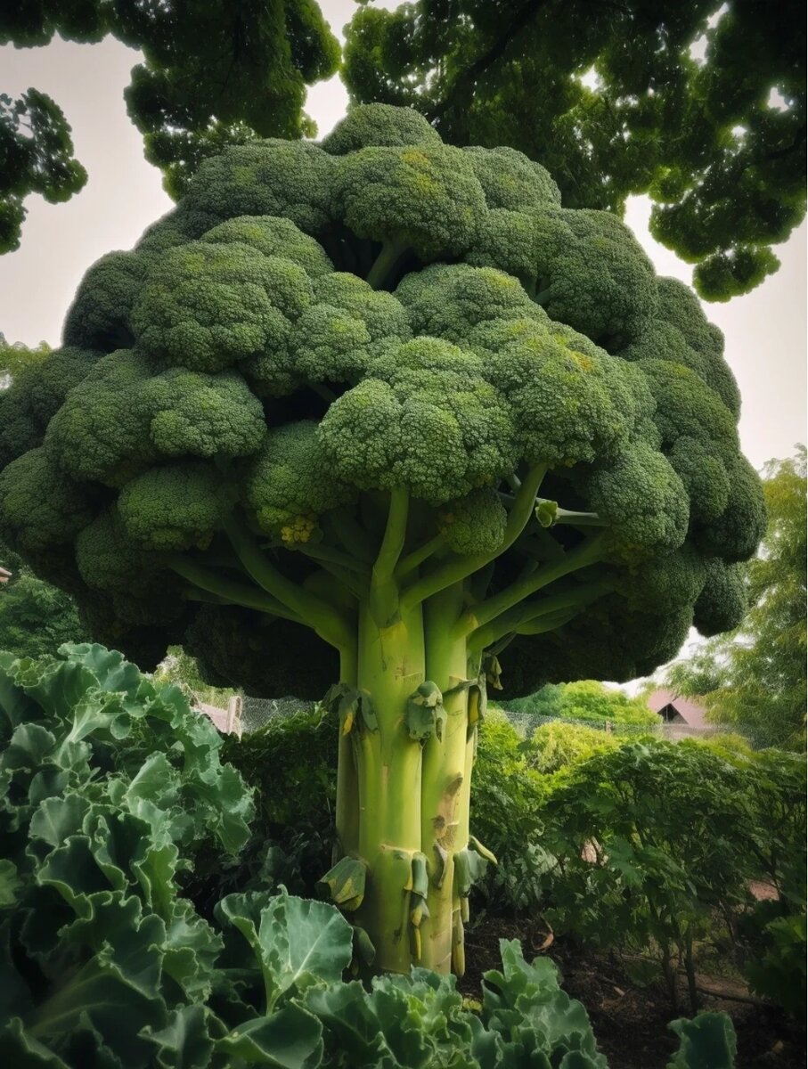 Хотели бы вы что брокколи росли на дереве?