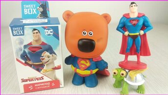 Кеша Супермен в Костюме! Новые Суперпитомцы Super Pets DC Лига! Ми-ми-мишки мультики с игрушками