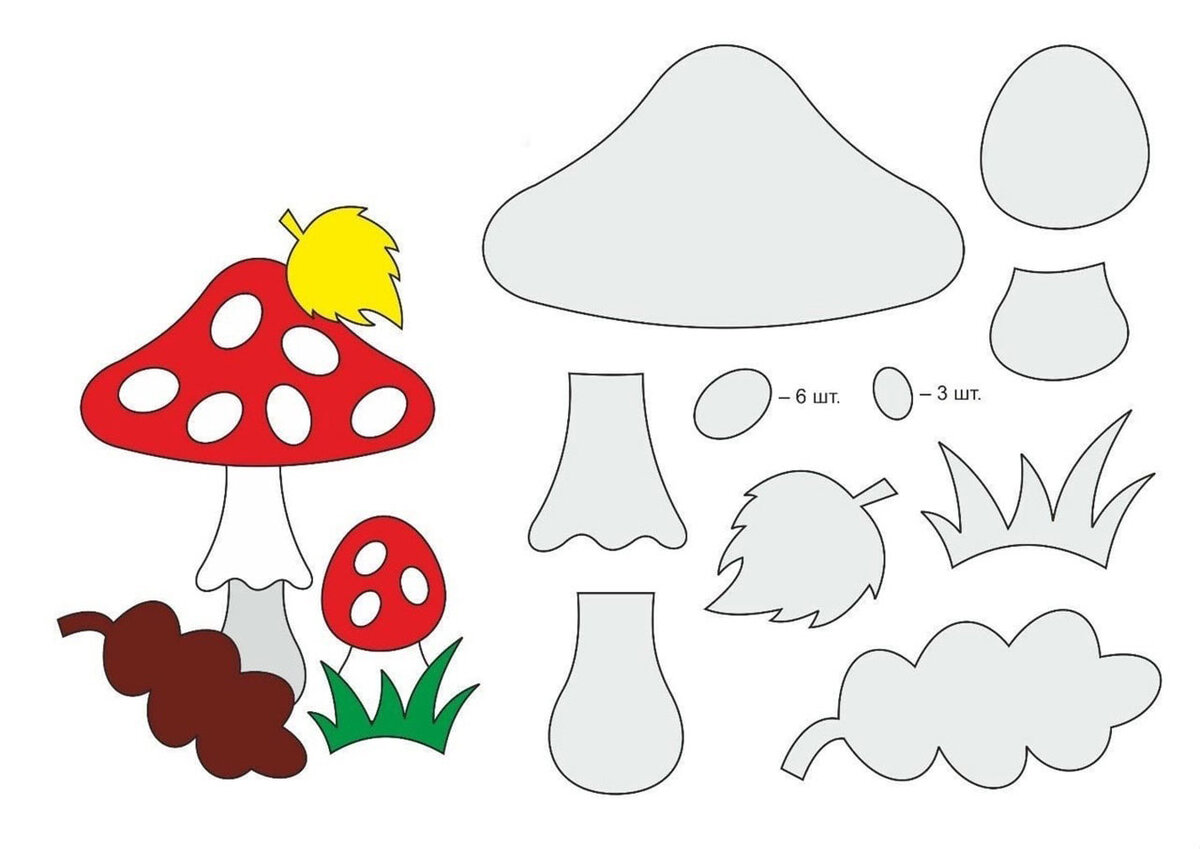 Грибная тема: креативные идеи для рукодельниц
