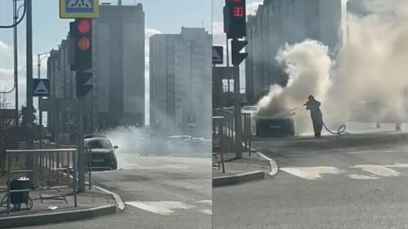     В областной столице 18 апреля на улице Павлова загорелось здание. По данным подписчиков паблика ВК «ЧС Тюмень», дым от пожара можно было увидеть даже на Воронинских горках.