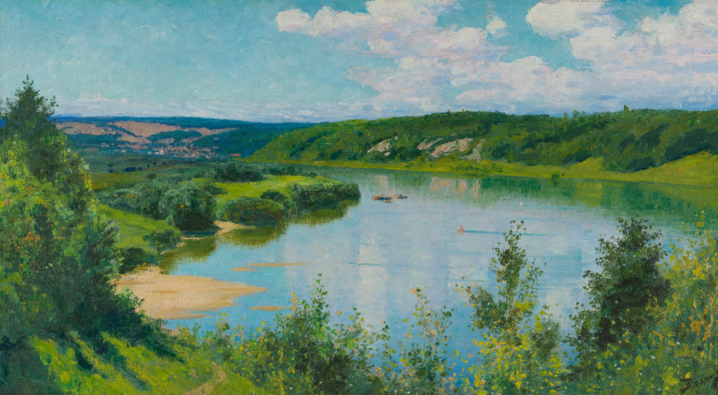 Василий Поленов. Ока. Летний день. 1890-е. Государственная Третьяковская Галерея