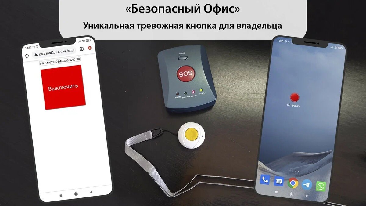 Варианты тревожной кнопки
