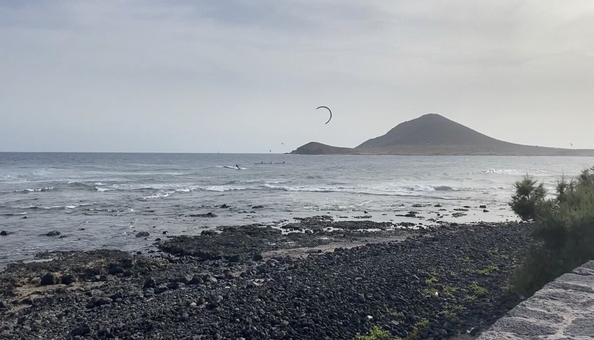 Ветер -- вот одно из основных достоинств Медано.