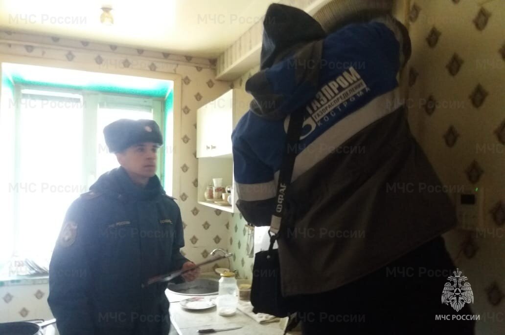 С целью обеспечения максимального уровня безопасности при использовании газового оборудования в быту сотрудники МЧС России совместно со специалистами АО "Газпром газораспределение Кострома" проводят профилактические мероприятия в жилом секторе.Накануне такие мероприятия состоялись в Фабричном районе областного центра.