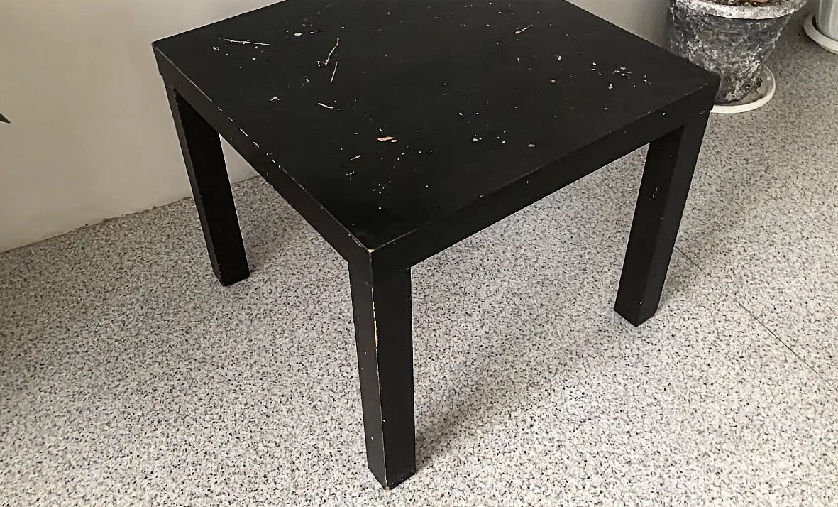 Сделала стол из мозаики! | МОЗАИКА