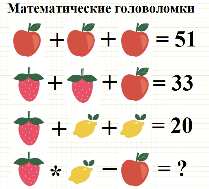 Какие цифры должны стоять