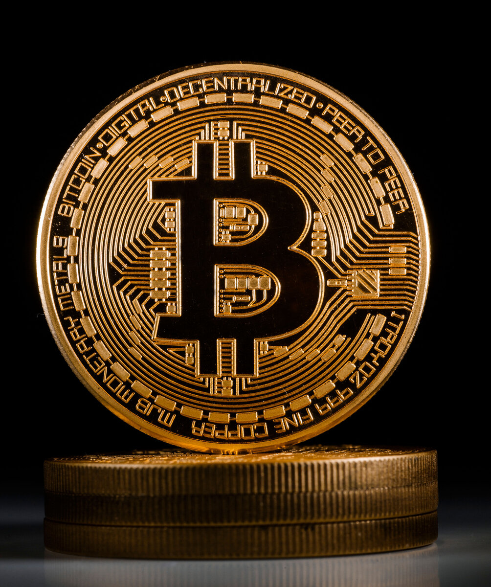 Изображение биткоина для печати