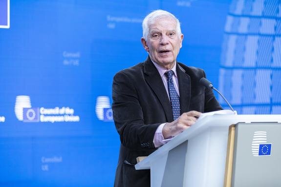    Глава европейской дипломатии Жозеп Боррель, Nicolas Landemard / globallookpress.com