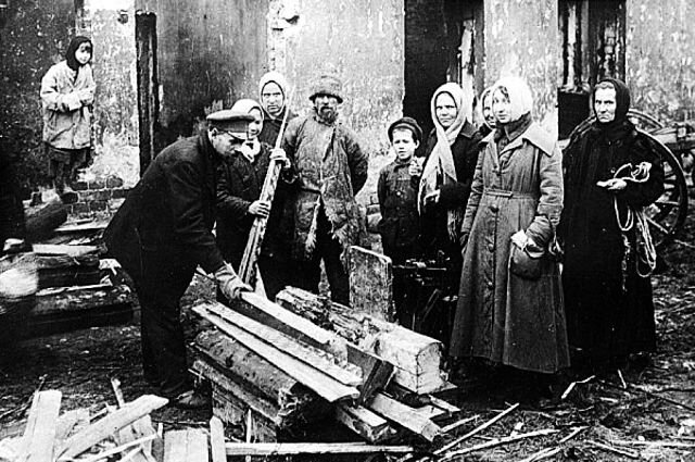 Петроград в 1919 году