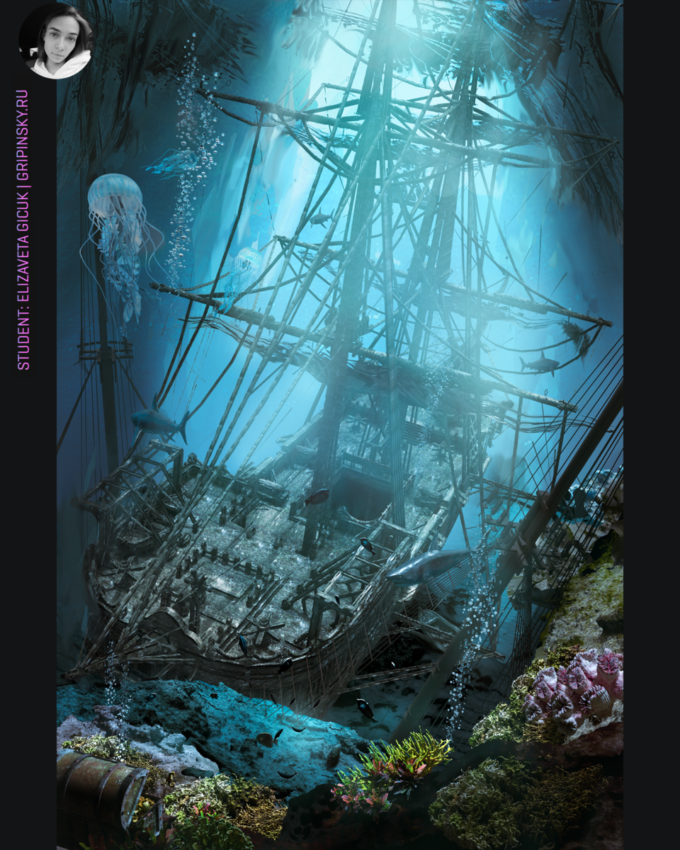 Ученица: Елизавета Гицук