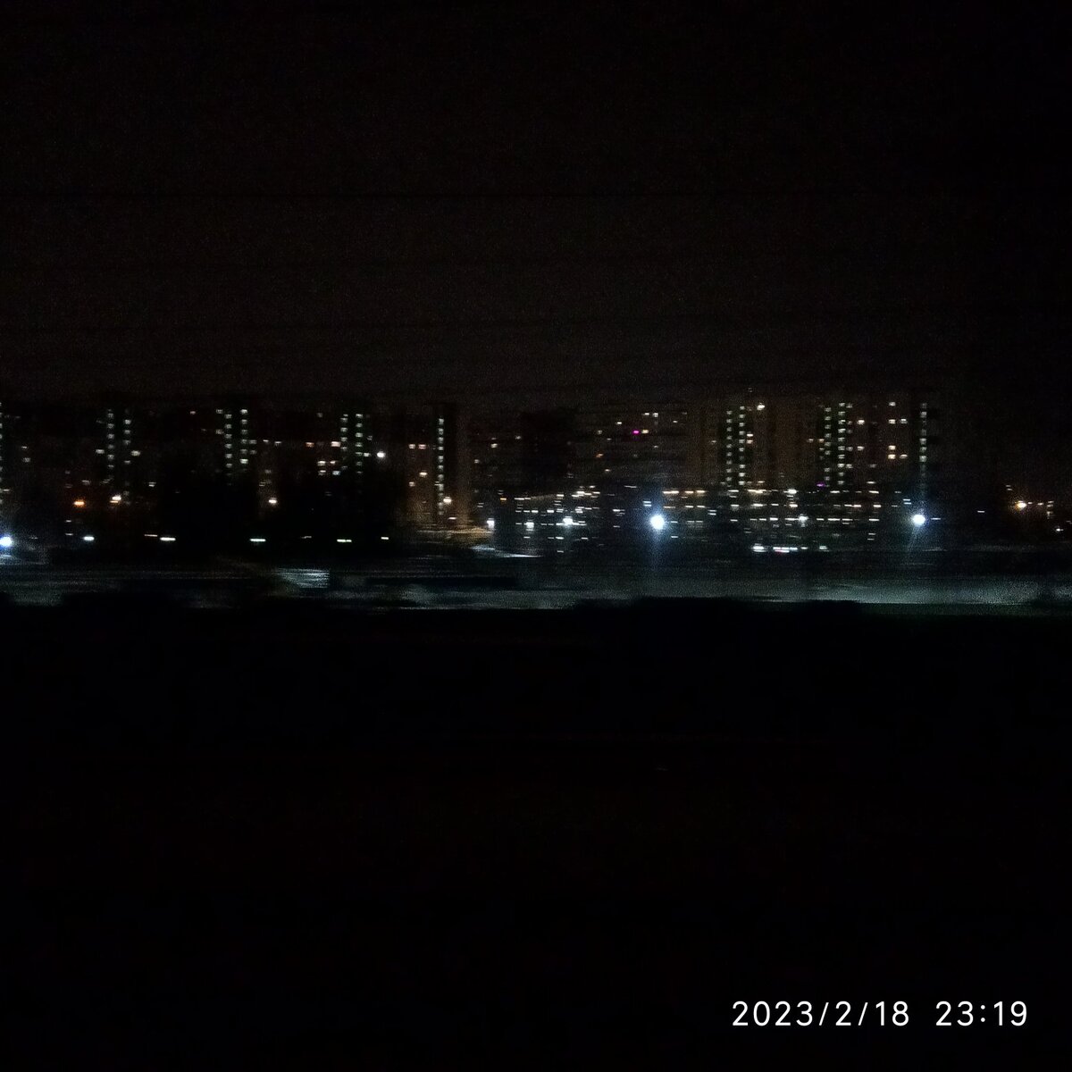 Фото из окна поезда.