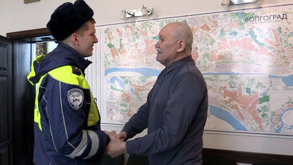     Мужчина выразил благодарность стражам порядка  ГУ МВД по Волгоградской области