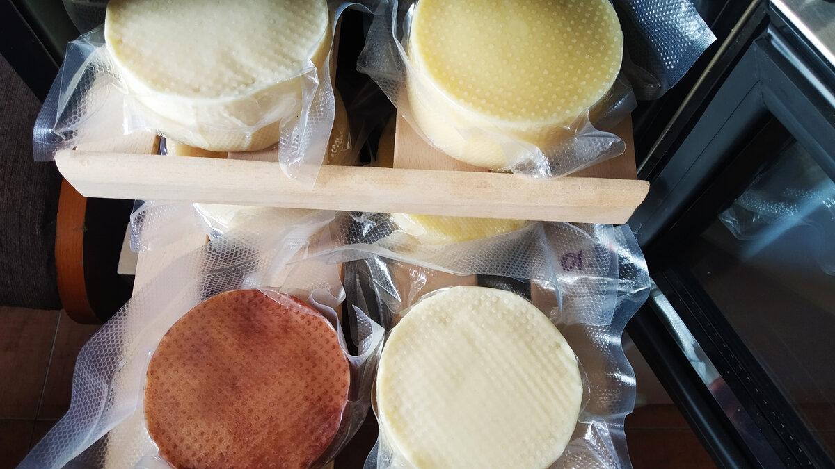 Сыры на дозревании.