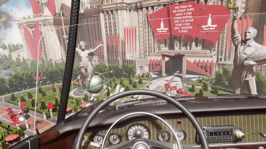    Полёт на машине и красочный мир в первых геймплейных минутах Atomic Heart