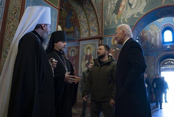    Джо Байден и Владимир Зеленский в Киеве, IMAGO/PRESIDENT OF UKRAINE apai