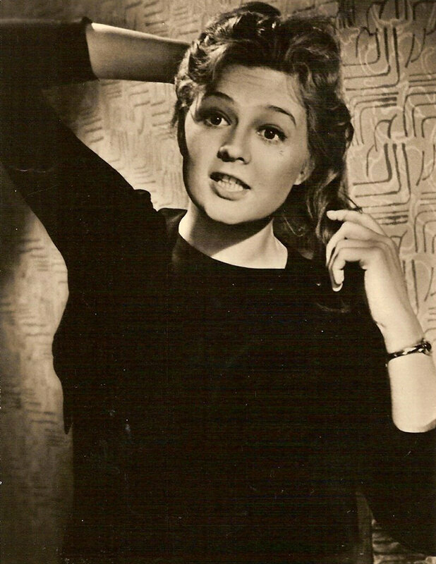 Алина Покровская, - так она выглядела в фильме "Государственный преступник", 1964 г.