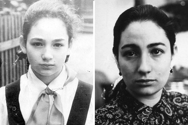    Людмила Улицкая в детстве и молодости