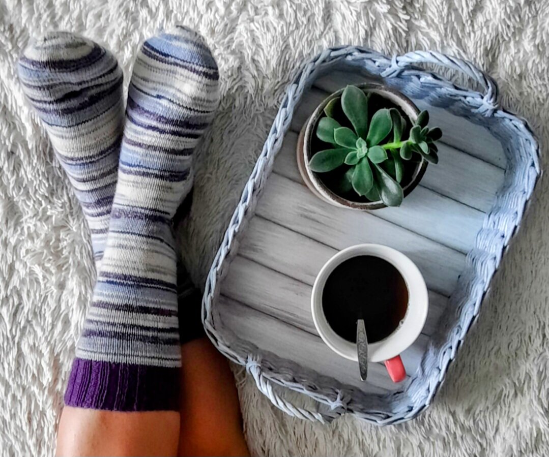 Эти носочки вязала несколько лет назад , но они в идеальном состоянии и сейчас.