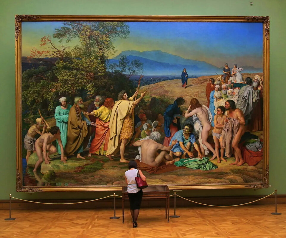 Самая большая картина Третьяковской галереи, которая разочаровала её  создателя | Такое искусство | Дзен