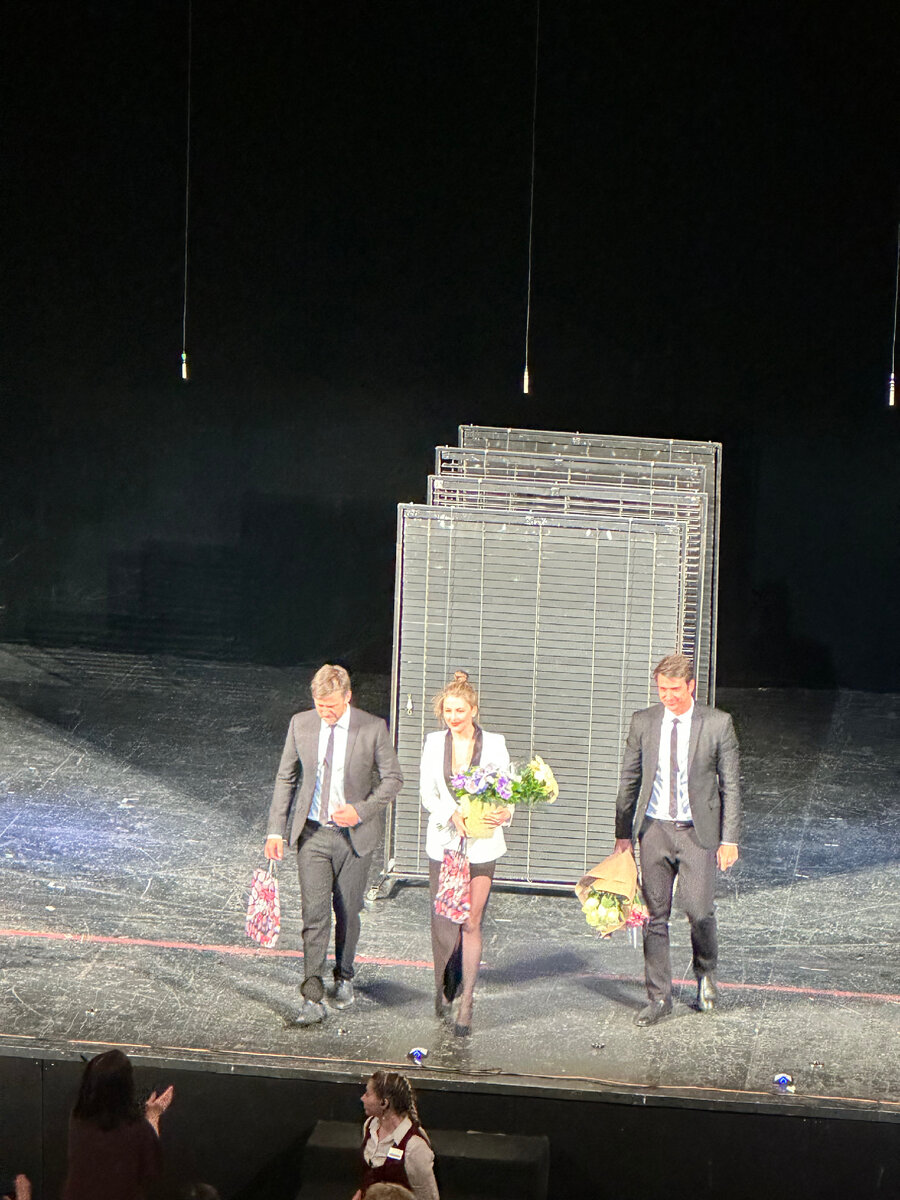 Иван Жидков, Анна Михайловская и Стас Бондаренко.