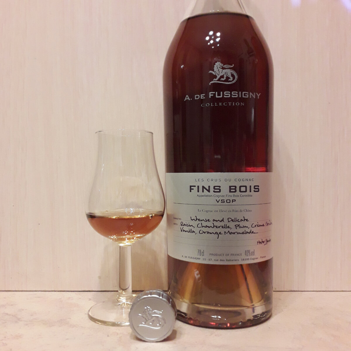 Французский коньяк A. de Fussigny Fins Bois VSOP | Коньячный Экспресс | Дзен