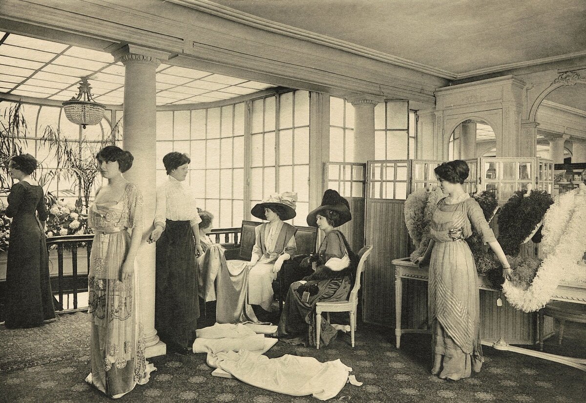 Модный салон кутюрье Жанны Пакен