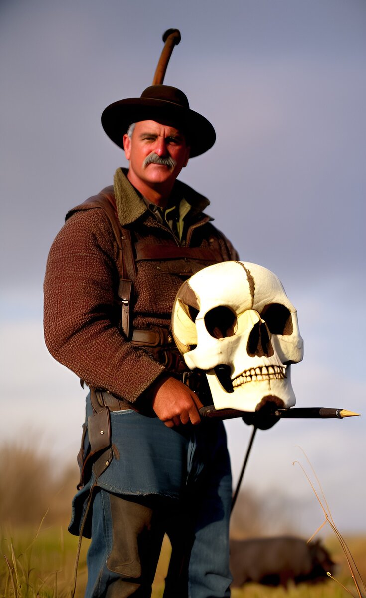 Данная фотография создана нейросетью ИИ с помощью Безумного Фермера (фото автора).