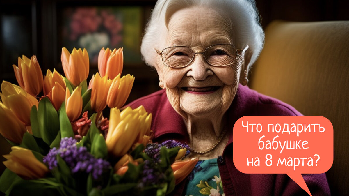 Какой подарок можно сделать бабушке на 8 марта, если она любит принимать гостей