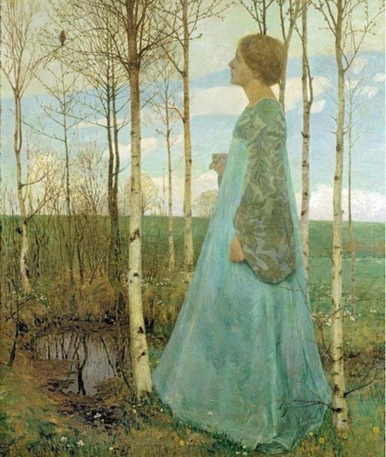 10. Spring - Heinrich Vogeler 1896. ����������� ������: liveinternet.ru