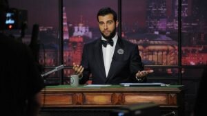    Фото: кадр из шоу "Вечерний Ургант". Ксения Смирнова