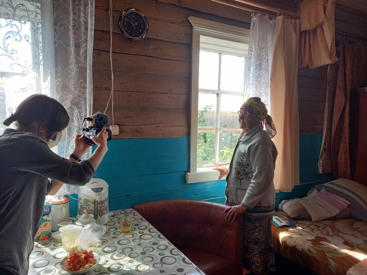 Съемки фильма в Осинском районе Иркутской области