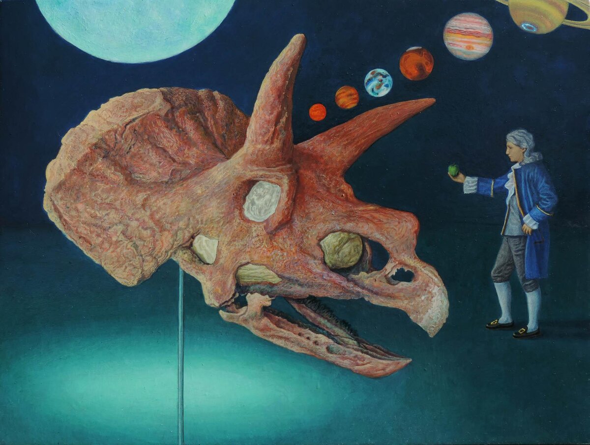 Таисия Короткова. «Исаак Ньютон в Луизиане», 2021.