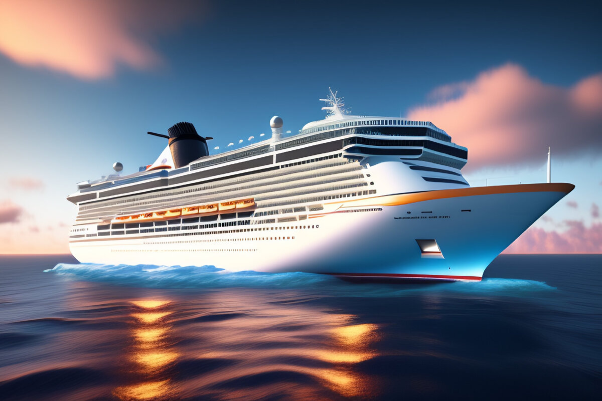 Жила-была семья из четырех человек - Джон, его жена Мэри и двое их детей, Тимми и Эмили. Их всегда восхищал океан и идея путешествия на корабле, поэтому, когда у них появилась возможность отправиться в путешествие на прекрасном круизном лайнере, они сразу же ухватились за эту возможность. 
Корабль был огромным судном, сверкающим белой краской, с полированными латунными светильниками и возвышающимися палубами, которые поднимались высоко в небо. Это было чудо современной техники, с десятками палуб, сотнями кают и достаточным количеством удобств, чтобы развлечь даже самых требовательных пассажиров.

Когда семья поднялась на борт корабля, они были потрясены его размерами и величием. Они исследовали различные палубы, столовые и развлекательные зоны, удивляясь роскоши и изысканности судна.

В течение нескольких дней семья наслаждалась путешествием, нежась на солнце, вкусно питаясь и проводя время вместе. Они даже познакомились с новыми друзьями на борту - пенсионерами из Калифорнии и молодой парой из Нью-Йорка.

Однако на пятый день путешествия случилось несчастье. Корабль попал в сильнейший шторм с огромными волнами и воющими ветрами, которые нещадно били судно. Команда пыталась направить корабль в безопасное место, но ветер был слишком сильным, а волны слишком высокими.

Наконец, с тошнотворным креном корабль ударился о массивную скалу и начал стремительно тонуть. Паника охватила весь корабль, и пассажиры стали хватать спасательные жилеты и искать дорогу к спасательным шлюпкам.

Джон и Мэри пытались успокоить Тимми и Эмили, пока они пробирались к спасательным шлюпкам, но хаос и неразбериха были непреодолимы. Они были отделены от своих новых друзей и изо всех сил пытались держаться вместе в толпе.

Забравшись в спасательную шлюпку, они оглянулись на тонущий корабль и увидели, как люди цепляются за обломки, кричат о помощи и исчезают под волнами. Это была сцена полного ужаса и хаоса.

В течение нескольких часов семья и их товарищи дрейфовали в спасательной шлюпке, прижавшись друг к другу, чтобы согреться и молясь о спасении. Наконец, их заметило проходящее мимо грузовое судно и взяло их на борт, предоставив еду, воду и медицинскую помощь.

Семья была потрясена пережитым, но благодарна за то, что осталась в живых. Несколько недель они восстанавливались после пережитого, поддерживая связь с друзьями, которых они приобрели во время злополучного круиза. Они поклялись никогда не воспринимать свою жизнь как должное и всегда дорожить временем, проведенным друг с другом. Кораблекрушение было страшным и травмирующим событием, но оно также сблизило их и напомнило им о ценности жизни
