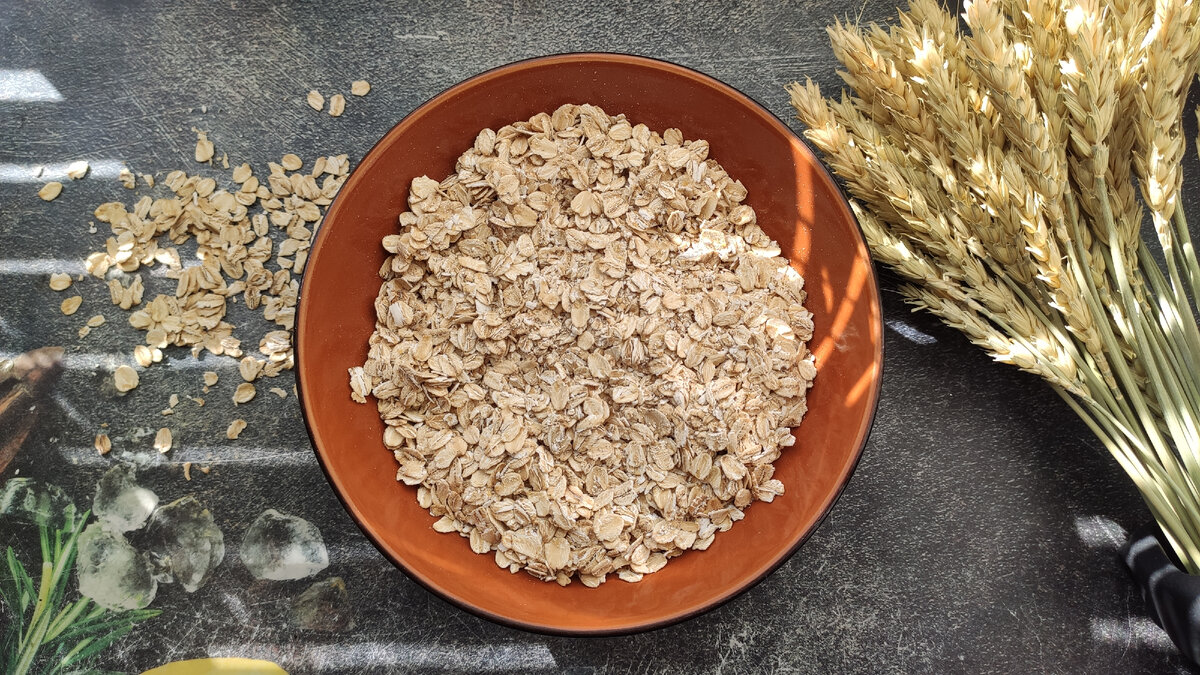 Овсяные хлопья (личное фото)