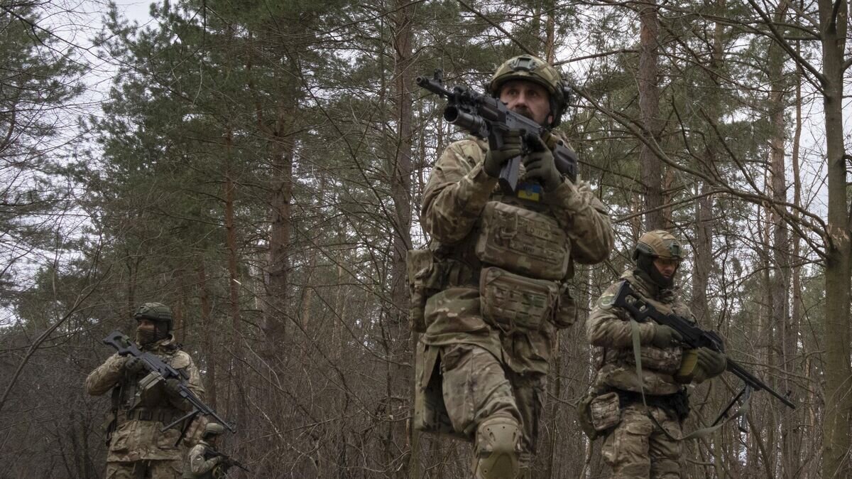    Украинские военные© AP Photo / Efrem Lukatsky