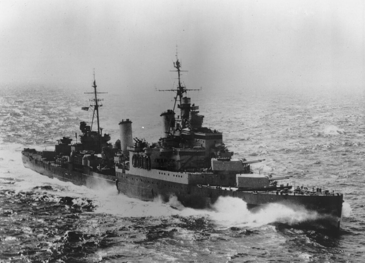Крейсер HMS Sheffield