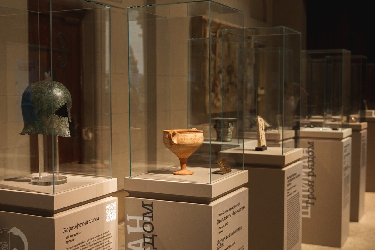 Пушкинский исследует наследие Генриха Шлимана