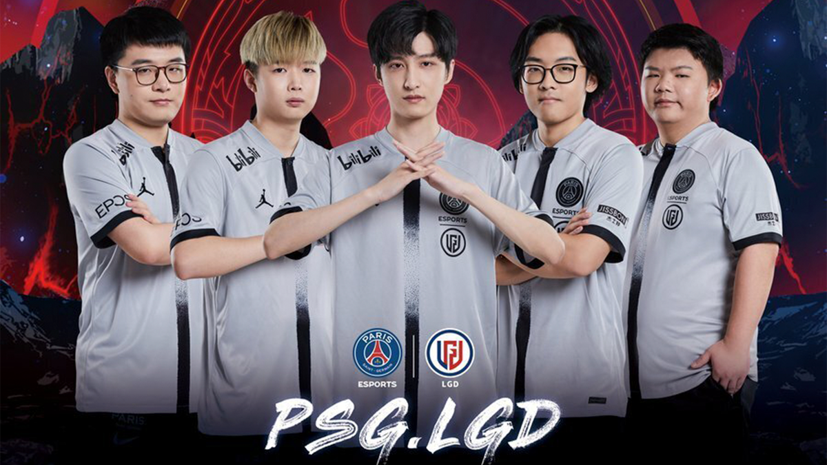 Начало партнерства psg esports и lgd gaming